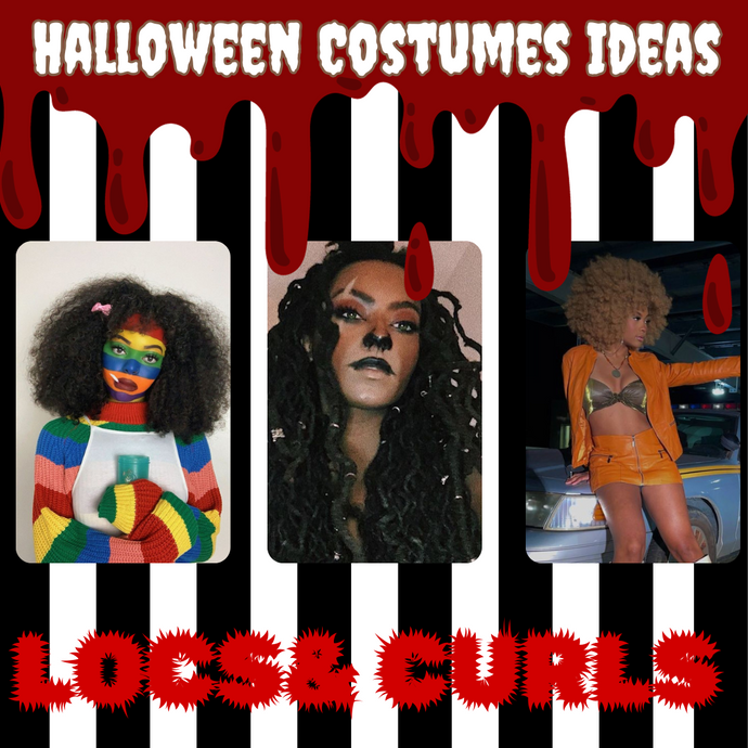 Halloween Inspo for Locs and Curls